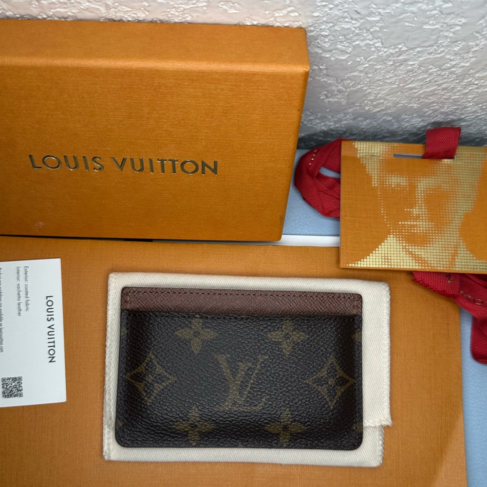 Louis Vuitton monogram card holder - Picture 4 of 9
